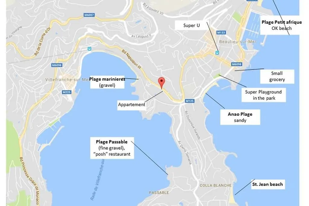 La Petite Cachette - Pool And 150M To The Beach Apartment Villefranche-sur-Mer